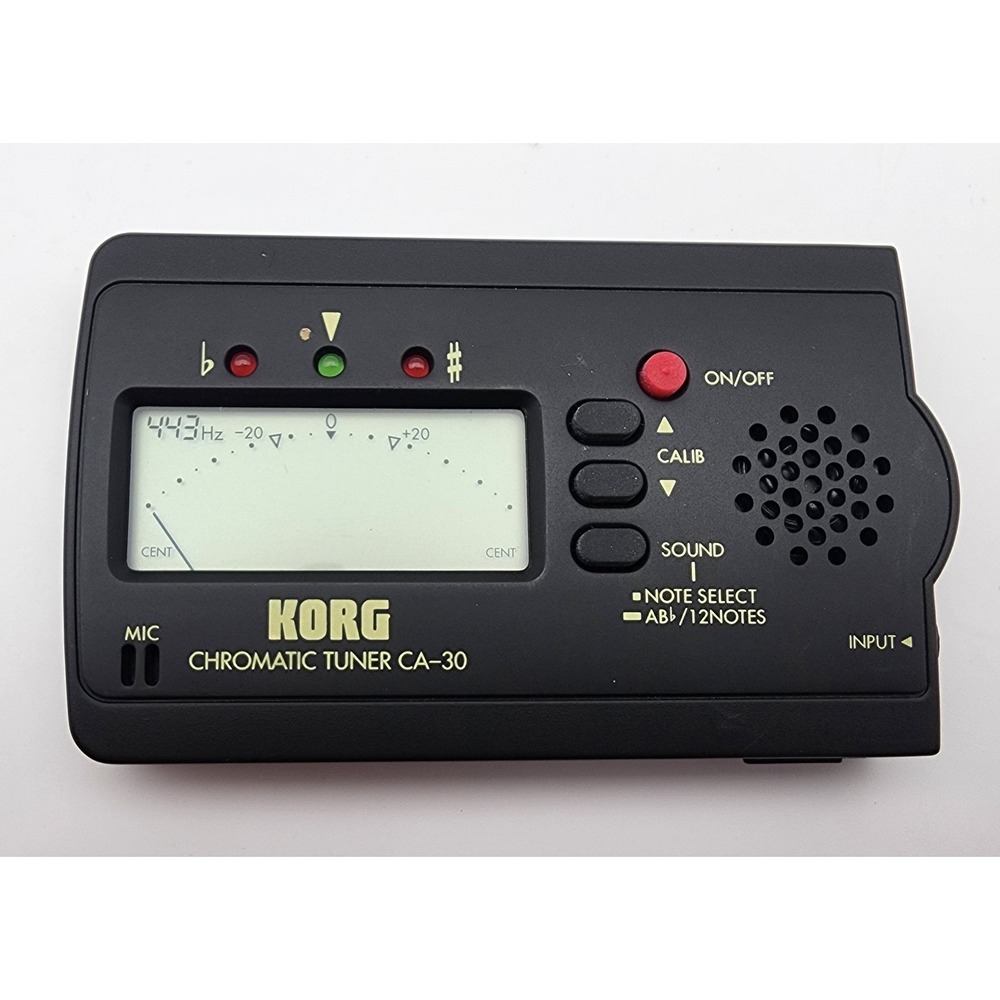 Korg CA-30 Digital‎ Chromatic Tuner Instrument Mic
